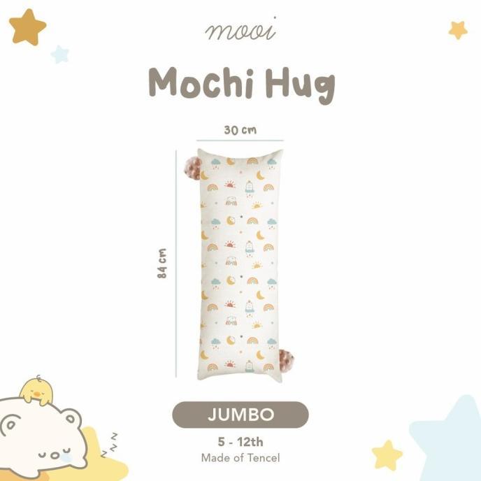 Gambar Mooi Mochi Hug Bantal Guling Anak Tencel - Jumbo dari Afrashop2 undefined Tokopedia