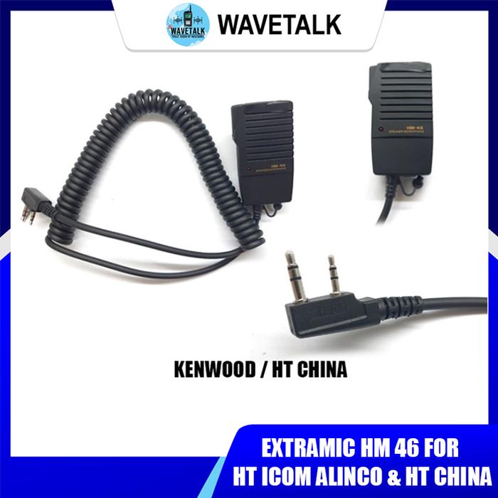 Gambar Extramic Hm 46 For Ht Icom Alinco Ht China Kenwood Handmic Hm46 Hm-46 - ICOM ALINCO dari Wavetalk Jakarta undefined 4 Tokopedia