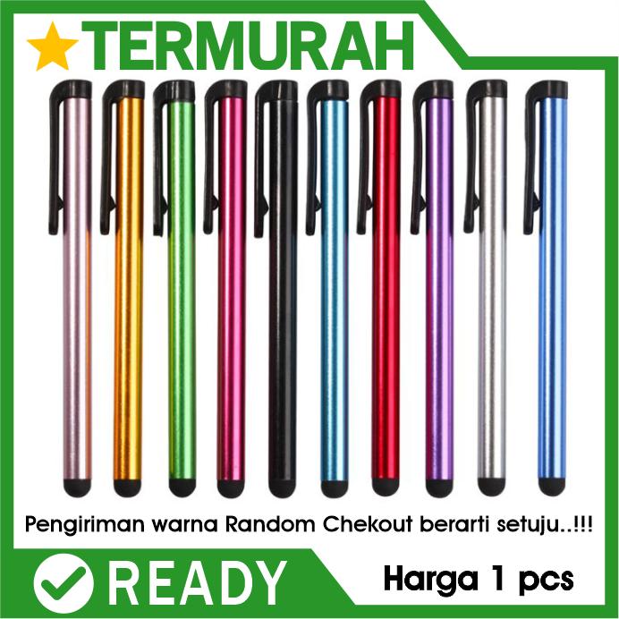 Gambar stylus pen android pensil hp universal RANDOM tablet smartphone pulpen stilus layar sentuh hp ipad touch screen hp samsung galaxy apple ipho dari Kastil TERMURAH undefined Tokopedia