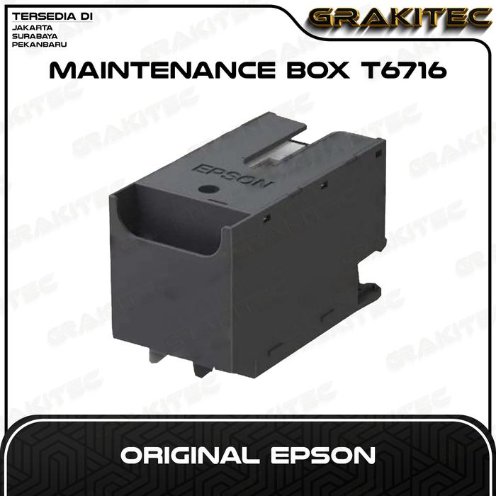 Gambar Maintenance Box Chip T6716 T04D1 Waste Ink Pad Compatible / Original - MboxT6716 Ori dari Grakitec undefined 5 Tokopedia