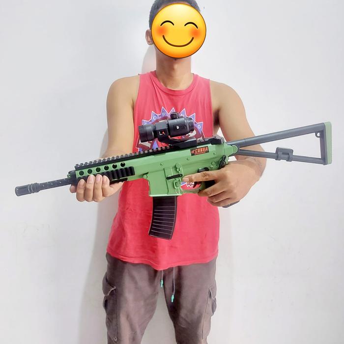 Gambar Mainan Tembak Tembakan D Cobra M301 Spring Kokang Koleksi Anak Dewasa - M 301 dari WA Toys undefined Tokopedia