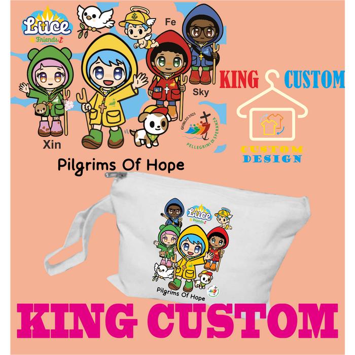 Gambar Dompet Pouch Luce and Friend Maskot Yubileum - TYPE1 dari King Custom undefined Tokopedia