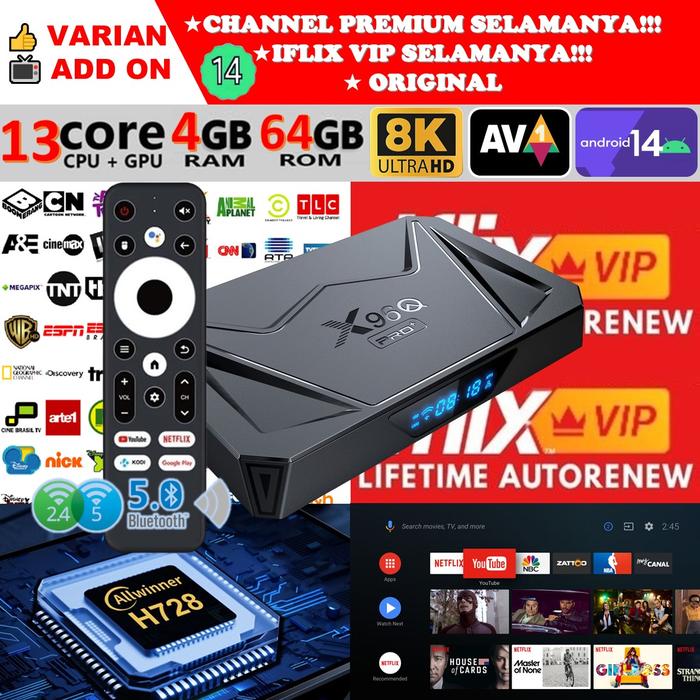 Gambar STB Android 14 Ram 8GB Rom 128GB 8/128 TV Box Unlock Full Channel TV Iflix H96 MAX M9 Voice Remote 8K Rockchip RK3576 Octa Core Wifi 6 Bluetooth - STB 07, PAKET 3 dari Kapten Kepiting Semarang undefined Tokopedia