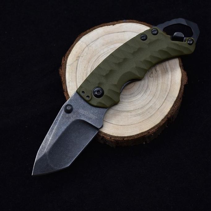 Gambar Pisau Lipat Kershaw Shuffle II 8750 EDC Folding Knife - Olive dari VICTORY Official Online undefined Tokopedia