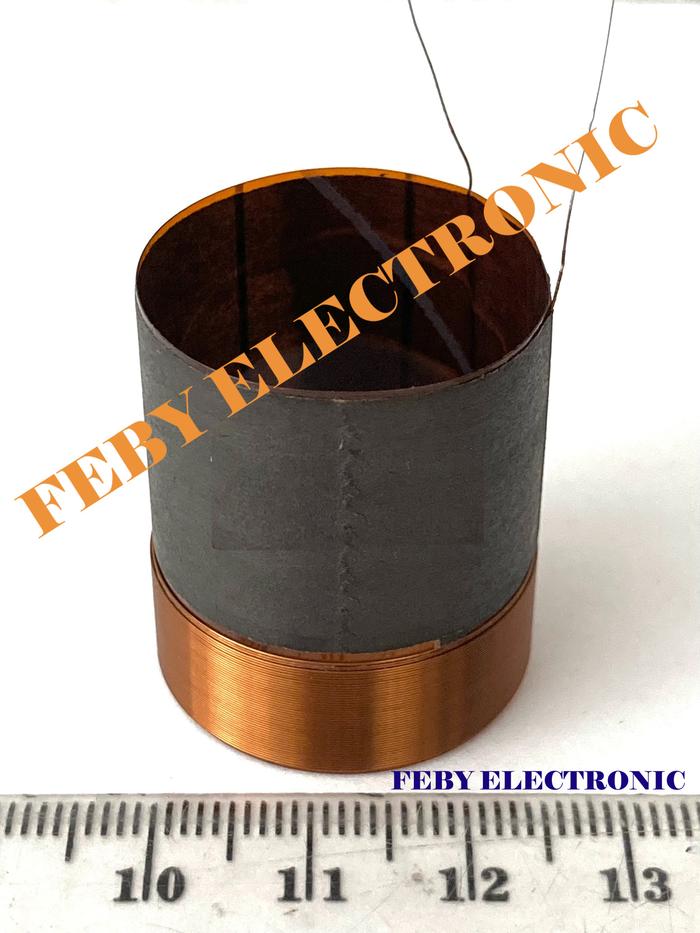 Gambar Spol Spool speaker Import  25,5 mm KSV Spul Voice Coil Salon dari Feby Electronic undefined Tokopedia