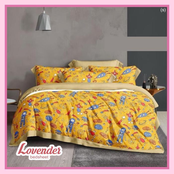 Gambar Kain Sprei katun Jepang " Motif anak -3" - 112 dari Lovender Bedsheet_NEW undefined Tokopedia