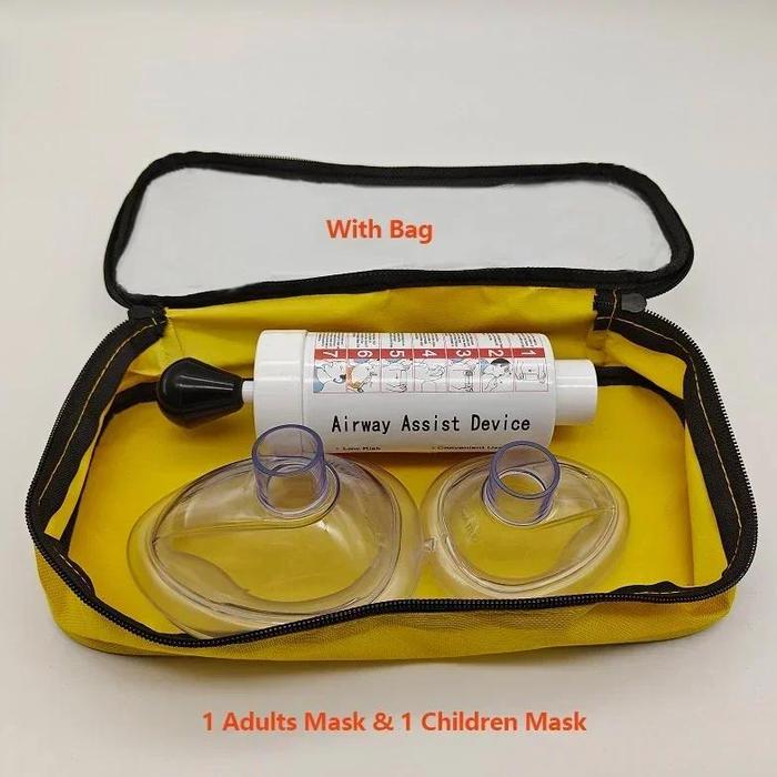 Gambar Upgrade Portable Anti Choking Device Choking Emergency Life Saving Suction Vac Anti Choke Device First Aid Kit for Kids Adults - 3 in 1 with bag dari vakighr undefined Tokopedia