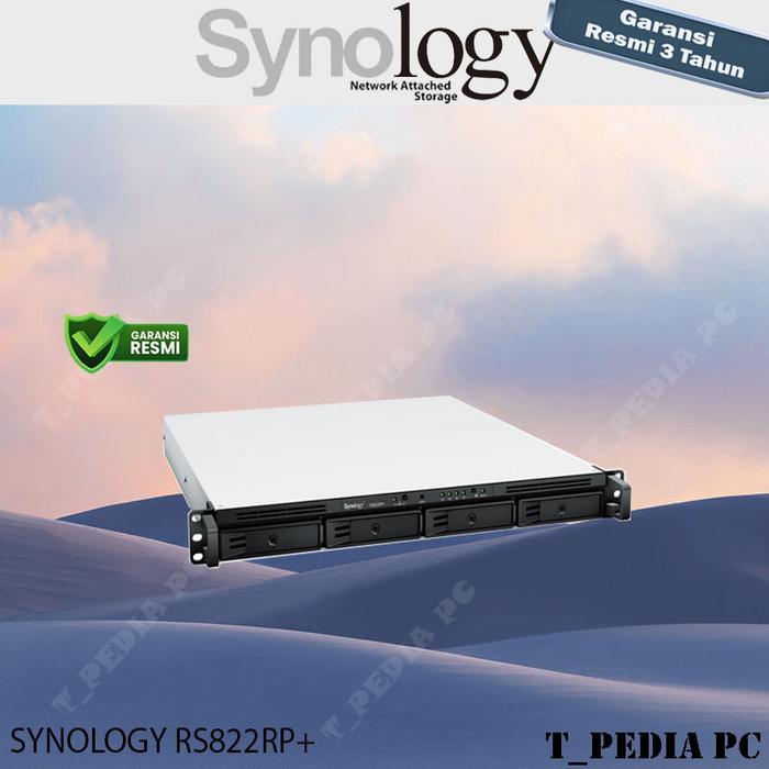 Synology Amd Ryzen V1500b Promo SYNOLOGY NAS RS822RP+ 2GB 1U 4Bay