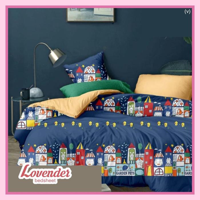 Gambar Kain Sprei katun Jepang " Motif anak -3" - 8 dari Lovender Bedsheet_NEW undefined Tokopedia