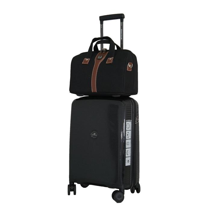 Gambar Koper Navyclub 20 Inch Spesial Bundle Paket A - Hitam dari Navy Club undefined Tokopedia