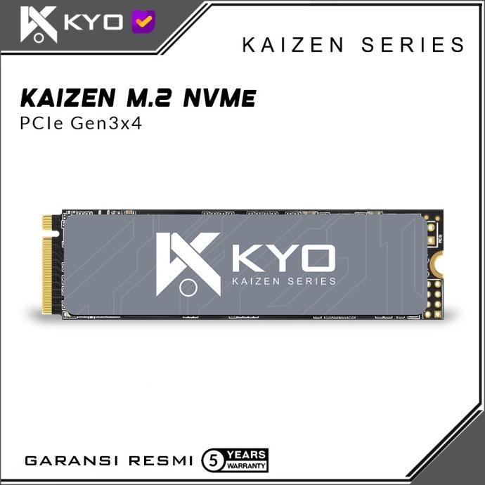 Jual New SSD KYO KAIZEN NVMe 128GB PCIe Gen3 x4 2280 SSD NVMe