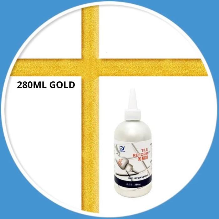 Gambar Cairan Pengisi Nat Keramik Anti Jamur Tile Reform - 280ml Gold dari MY LAB OFFICIAL undefined Tokopedia