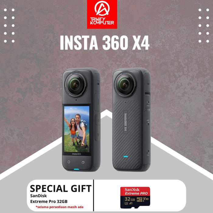 Gambar Insta360 X4 8K Action Camera AI Insta 360 - StandardPackage dari GAME NEST undefined Tokopedia