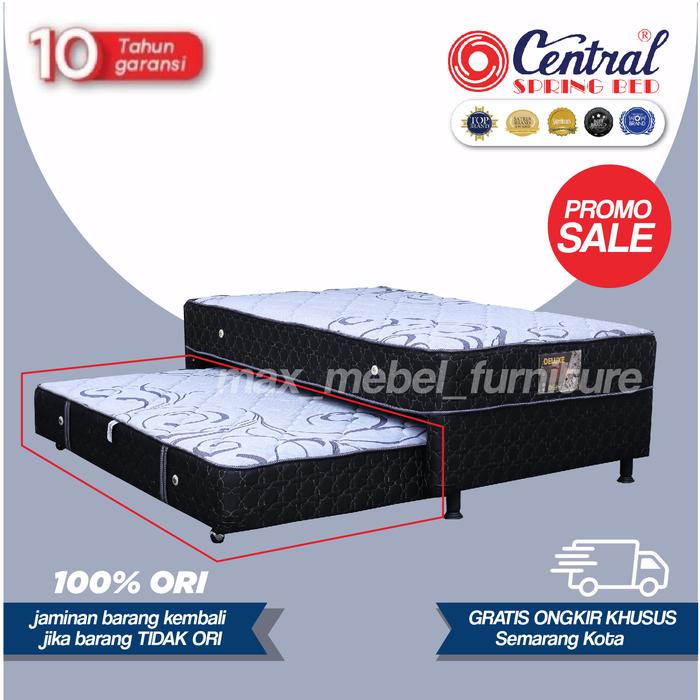 Gambar Kasur Matras Springbed Central Sorong Deluxe 2 in 1 - Bawah/sorong sj, 90x200 dari Mebel Semarang MCS Furniture undefined Tokopedia