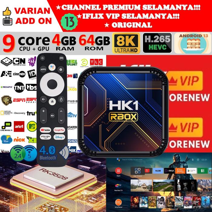 Gambar STB Android 14 Ram 8GB Rom 128GB 8/128 TV Box Unlock Full Channel TV Iflix H96 MAX M9 Voice Remote 8K Rockchip RK3576 Octa Core Wifi 6 Bluetooth - STB 05, PAKET 0 dari Kapten Kepiting Semarang undefined Tokopedia