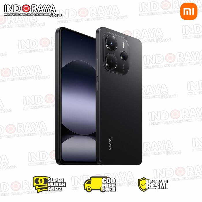Gambar Xiaomi Redmi Note 14 8/256 8/128 GB | 108 MP AI Camera | 5500mAh 33W Turbo Charging | MediaTek Helio G99 Ultra 8GB 256GB 128GB Smartphone Android - Garansi Resmi - Midnight Black, 8/256 GB dari Indoraya Phone Official undefined Tokopedia