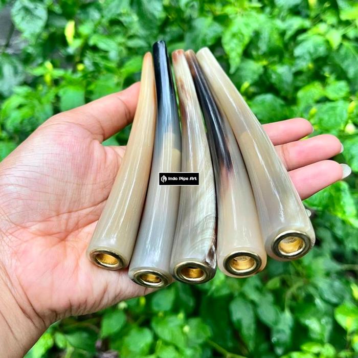 Gambar Pipa once tanduk kerbau super 11-12 cm TERMURAH - Bule 11-12cm dari JURAGAN KERAJINAN_NEW undefined Tokopedia