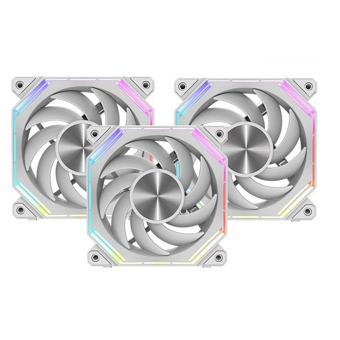 Gambar Aigo darkFlash INF34 ARGB White | FAN CASING 12 CM TRIPLE PACK dari RedTeknologi-Redcom undefined Tokopedia