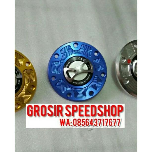 Gambar Terlaris Tutup Tangki Tengki Variasi kawasaki Ninja RR R SS victor Thailand Mdel DKT solute KTM Cnc warna Gold Silver Biru Merah Hitan orange Original Thailand Lubang 3 & 7 drag race harian Tongkrongan modifikasi Contes TERMURAH - Biru dari BUDIMAN PEDIA undefined Tokopedia