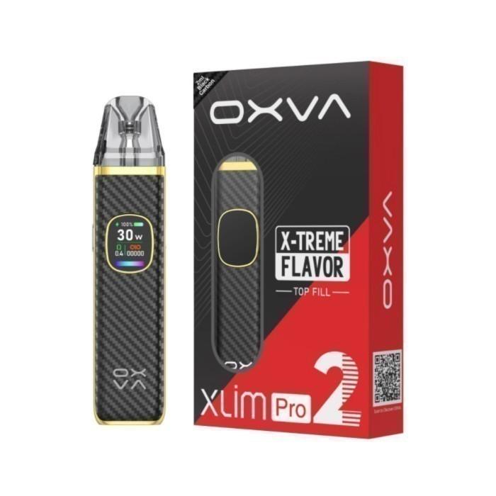 Gambar OXVA Xlim Pro 2 Pod Kit - Black Carbon / Blue Python / Brown Python - Black Carbon dari Swiffy Kerobokan Bali undefined Tokopedia