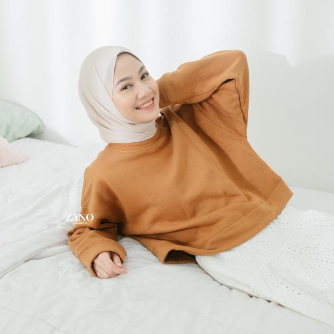 Gambar Zano Basics Sweater Crop Nash #Gratisongkir - Brante, 65 dari Arisata Malina undefined Tokopedia