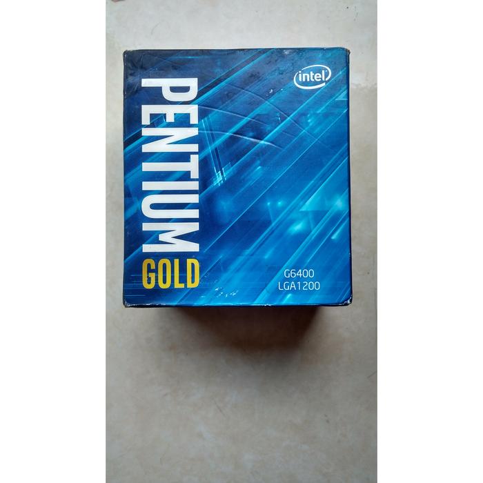 Gambar Box/Dus (ONLY) Processor PC Komputer - G6400 dari Kldhny undefined Tokopedia