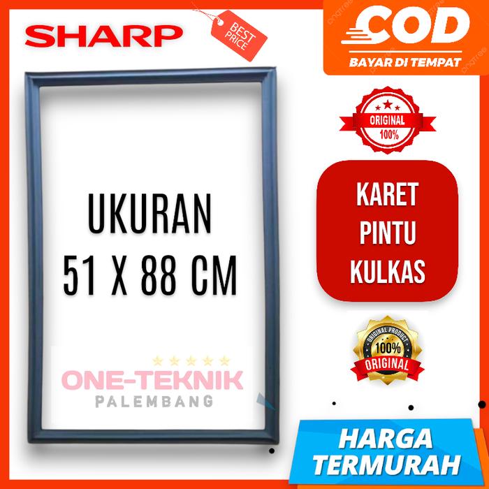 Gambar KARET MAGNET PINTU KULKAS SHARP ORIGINAL ALL VARIAN 51  CM - 16 dari One Teknik Palembang undefined Tokopedia