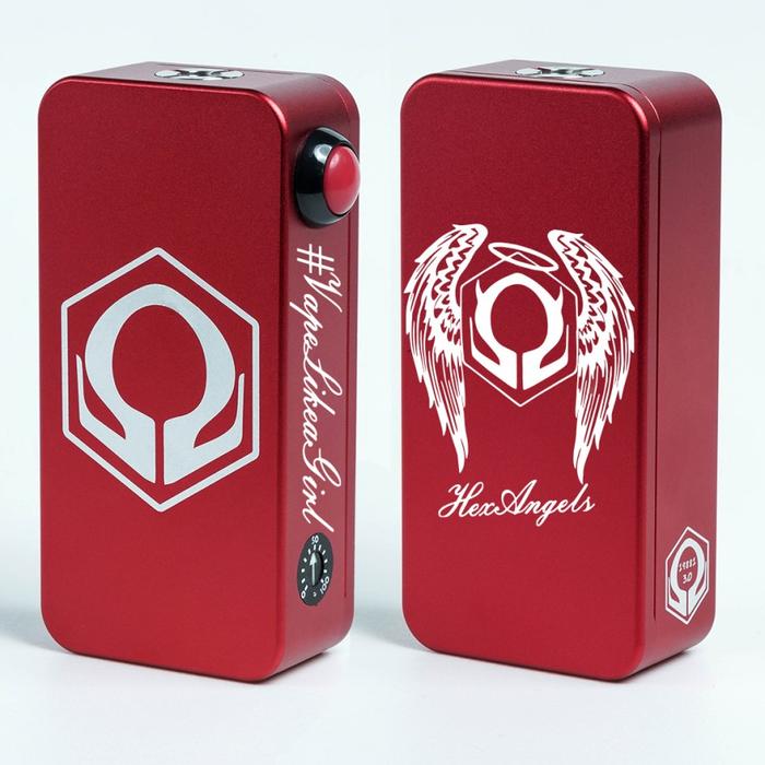 Gambar HEXOHM ANODIZED V3 ANGELS EDITION | HEX ANGELS BOX MOD AUTHENTIC BY CRAVING VAPOR (LIFE TIME WARANTY) - BLACK dari CLOUD SYSTEM STORE undefined 3 Tokopedia