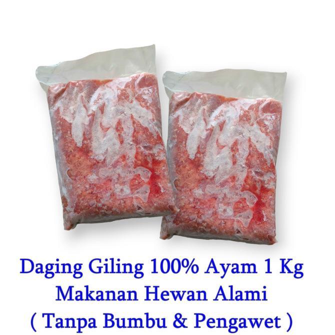 Gambar Daging Giling 100% Ayam Raw Food 1 Kg Untuk Hewan Anjing & Kucing - CHICKEN / AYAM dari Animalia Shop undefined Tokopedia