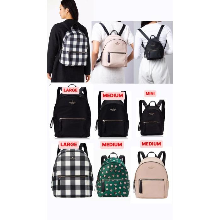 Jual KATE SPADE CHELSEA THE LITTLE BETT BACKPACK NYLON ORIGINAL