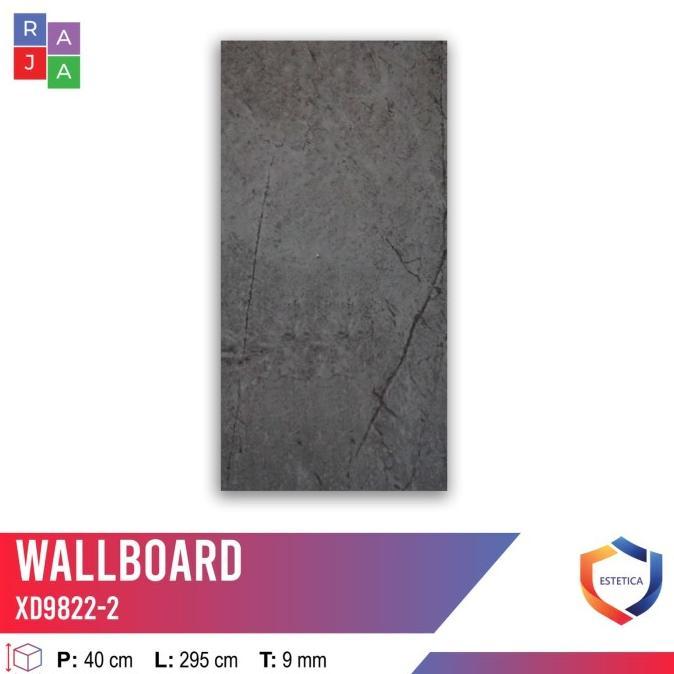 Gambar WALLBOARD PANEL MARMER DOFF SISTEM KLIK HARGA PER LEMBAR - XD9822-2 dari jenengan storeeee undefined Tokopedia