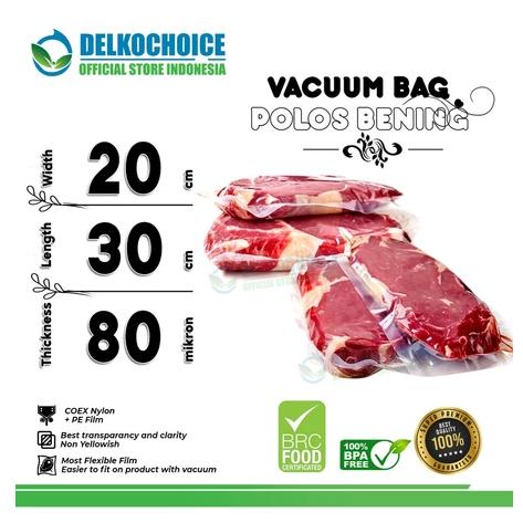 Gambar PLASTIK VACUUM VACUM VAKUM BAG POLOS 20 X 30 CM dari Nusantara Packing Indo undefined Tokopedia
