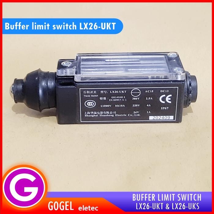 Gambar Elevator buffer limit switch LX26-UKT LX26-UKS/limit switch overspeed/lift tensioner limit switch - LX26-UKT dari Gogel Eletec undefined Tokopedia
