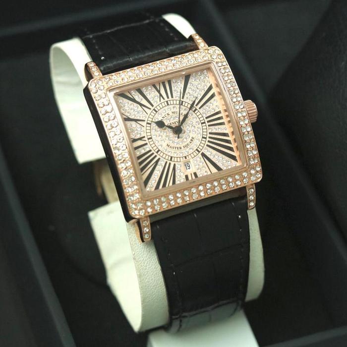 Gambar PREMIUM !! Jam tangan Wanita FRANCK MULLER Diamond - Free box & Sertifikat PREMIUM 3 - Hitam dari Samsel Watch undefined Tokopedia