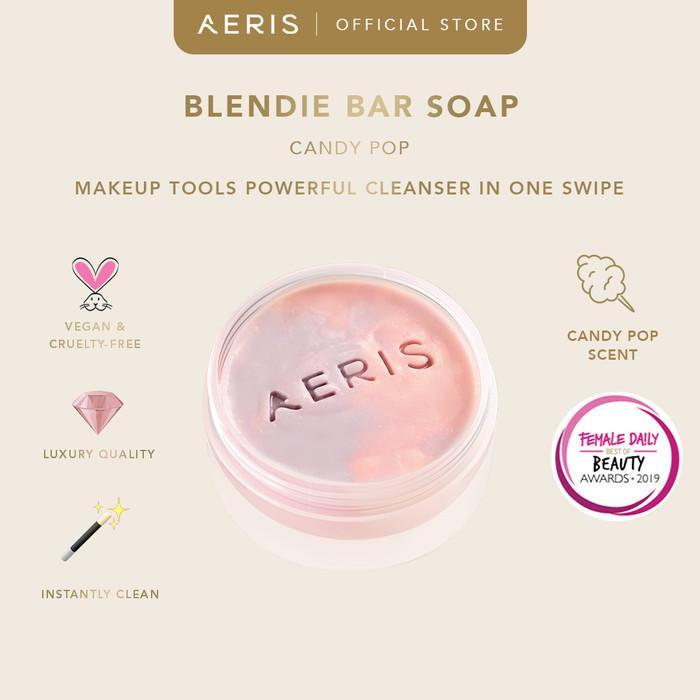 Gambar Aeris Beauté Blendie Bar Soap (Sweet) | Sabun Brush Spons Make Up - Candy Pop dari Gadget Sphere ID undefined Tokopedia