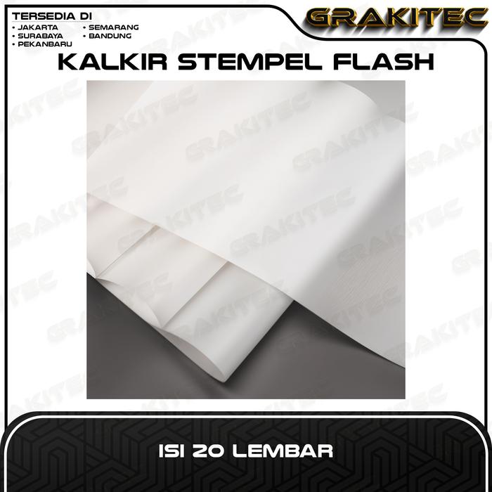 Gambar Kertas Kalkir A4 73 Gsm 20L & Mica Stempel Fullmark 10L - Kalkir dari Grakitec undefined Tokopedia