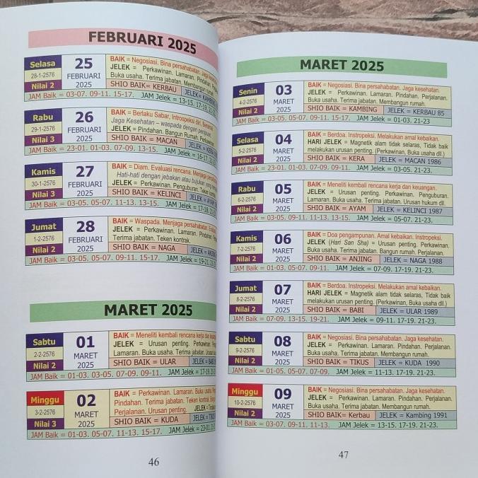 Gambar New Almanak Feng Shui 2025 Mas Dian MRE - Kalender Fengshui Best Seller dari unclebaim11 undefined Tokopedia