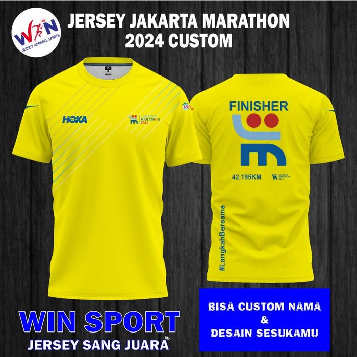 Gambar JERSEY RUNNING FREE CUSTOM DESAIN FULL PRINTING BAJU KAOS OLAHRAGA LARI PRIA WANITA DEWASA ANAK - ATASAN, S (ANAK) dari Digital_up undefined Tokopedia