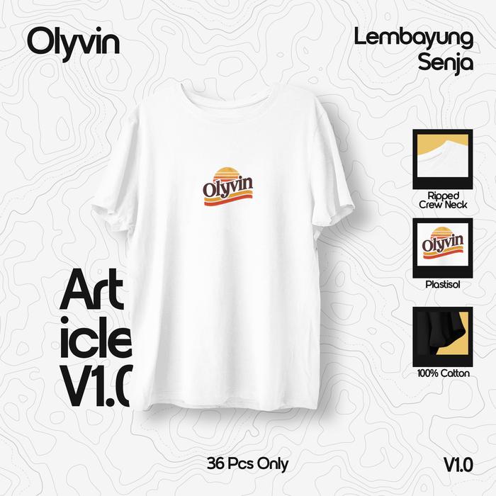 Gambar OLYVIN - Lembayung Senja (Article V1.0) Kaos Retro Vintage - Putih, M dari Olyvin Official Store undefined Tokopedia