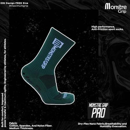 Gambar KAOS KAKI MONSTRE GRIP PRO ORIGINAL - Hijau dari KS Sport undefined Tokopedia