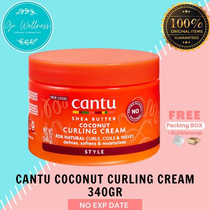 Gambar Cantu Coconut Curling Cream 340Gr Asli dari Vitaminsurabaya undefined Tokopedia