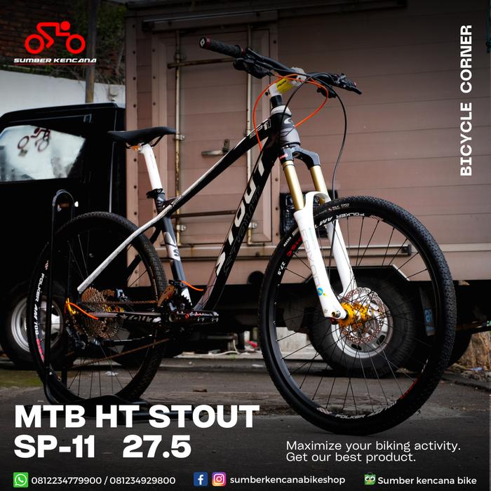 Gambar SEPEDA MTB HT STOUT SP-11 27.5 dari SumberKencanaBike undefined Tokopedia