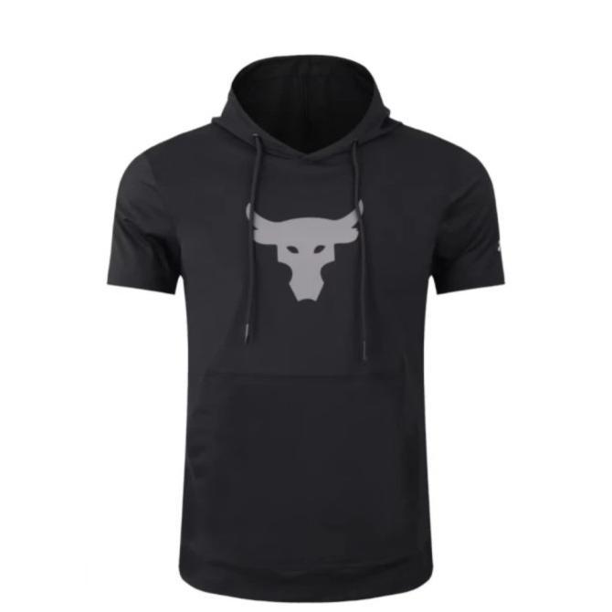 Gambar Baju Jaket Sweater Hoodie Olahraga Gym Fitness Running Pria Rock 954 - Hitam, M dari olahraga storeee undefined Tokopedia