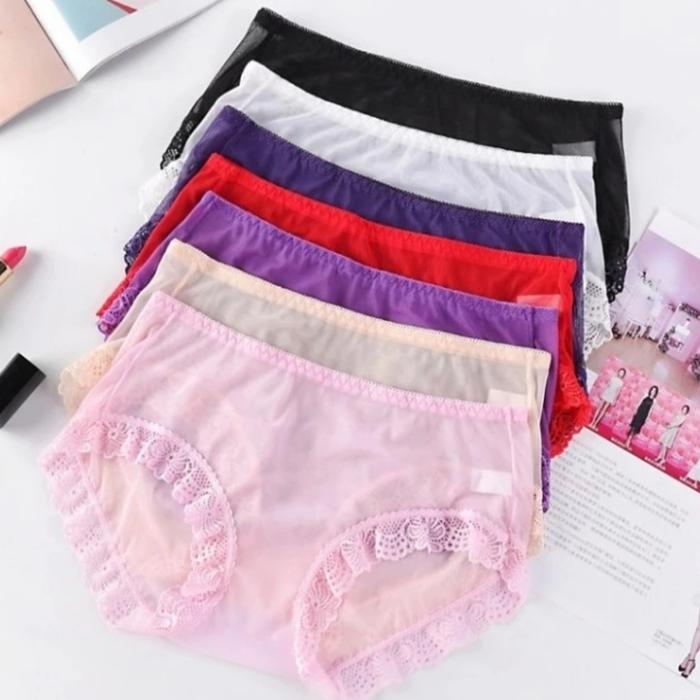Gambar Celana Dalam Wanita Sexy Transparan seamless Halus Tipis Import - Skin, XXXL dari Lingerie Import88 undefined Tokopedia