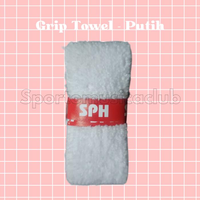 Gambar GRIP Raket Handuk Tebal PREMIUM SMASH Power SP-104 ORIGINAL TOWEL / GRIP BADMINTON / GRIP RAKET BADMINTON SPH ORIGINAL GRIP - Putih dari SPORTOMUSICACLUB undefined Tokopedia