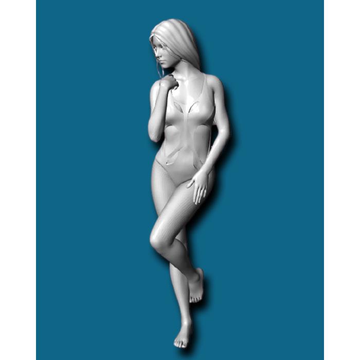 Gambar Raw Figure Wanita (Female) Skala 1:64 vol2 Miniatur Figure Untuk Diorama Diecast Hotwheels Miniscale - FP-037 dari Rendol Shop undefined Tokopedia