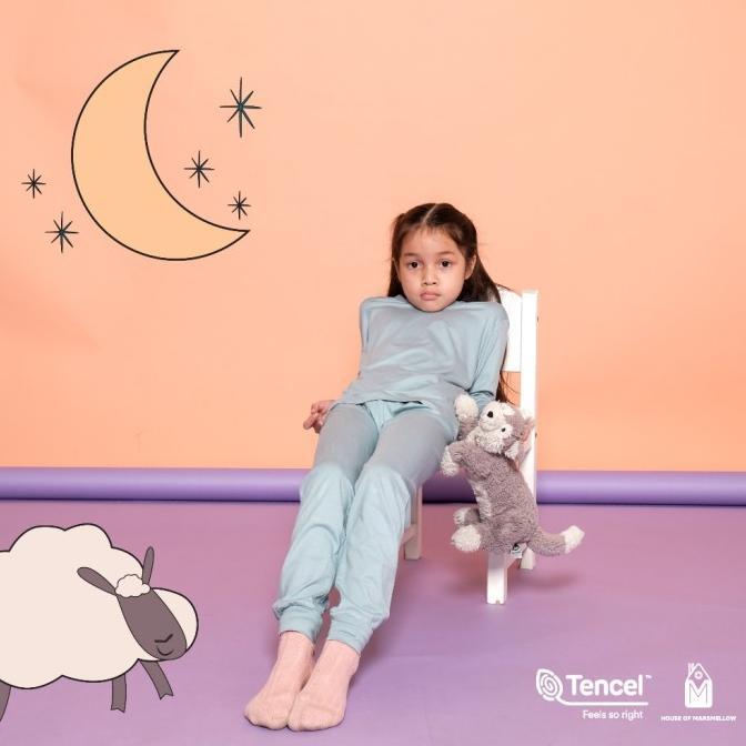Gambar TENCEL x House of Marsmellow - Pajamas - AQUA, 1/2Y dari Ainayyashop01 undefined Tokopedia