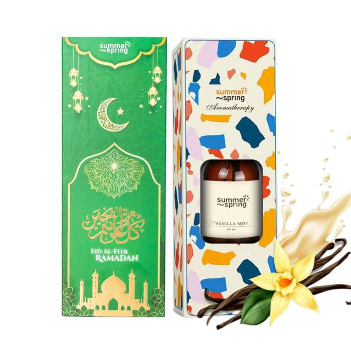 Gambar Summerscent Hampers Lebaran Idul Fitri Eid Mubarak Summerspring Hadiah Ramadhan Luxury Box Parfum Pengharum Ruangan Reed Diffuser 40ml - RD VANILLA MIST dari DEVONY STORE undefined Tokopedia