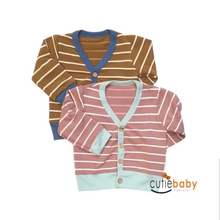 Gambar CUTIE BABY - UMM TERRY BABY CARDIGAN | KARDIGAN JAKET BAYI ANAK SNI - brown, 6-12m dari CUTIE BABY AND KIDS SHOP undefined Tokopedia