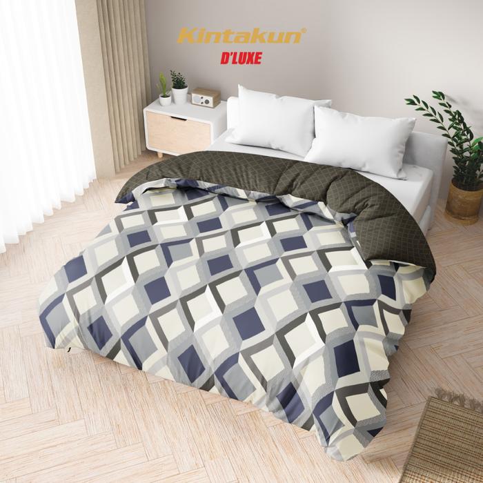 Gambar Kintakun DLUXE Bed Cover Only / Selimut Tebal / Comforter 180 x 200 Aesthetic Multivarian Dewasa Murah - Hasya dari Kamar Rumahku undefined Tokopedia